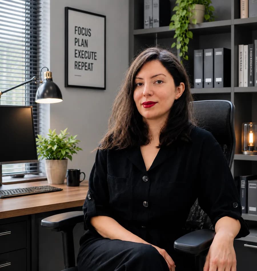 Hadis Taherinia, founder of NextLUCA
